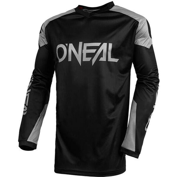 O'Neal 2024 Motocross Jersey Matrix Ridewear Black Grey